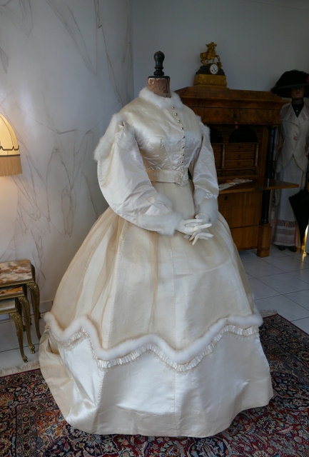3 antique wedding dress 1876
