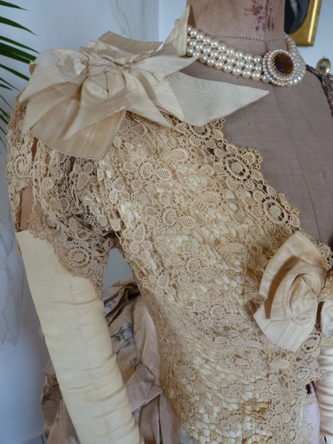 11b antique Ball gown 1880