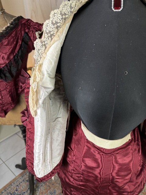 35 antique bustle dress 1880