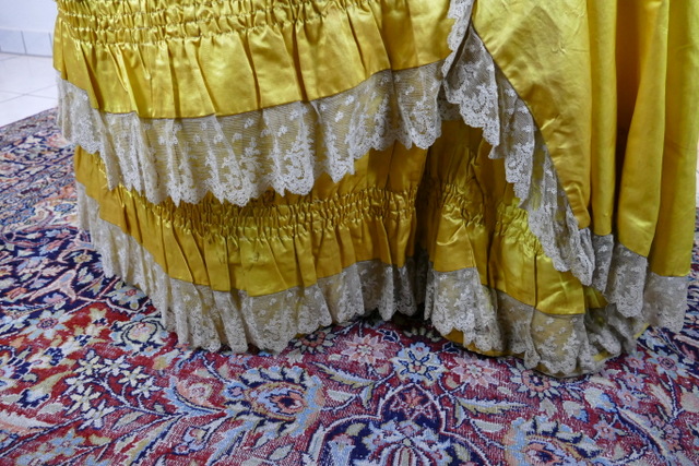 19 antique bustle dress 1882