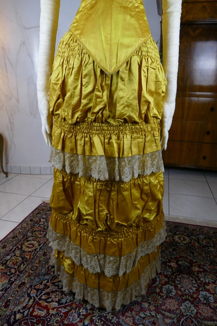 5 antique bustle dress 1882