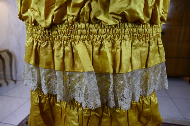 8 antique bustle dress 1882