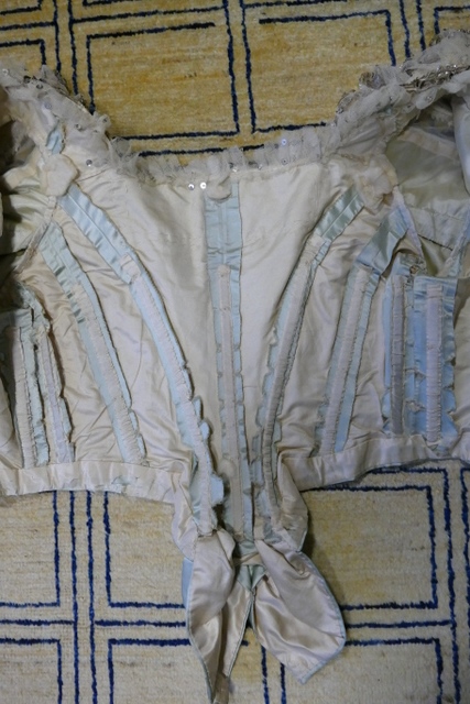 46 antique evening gown 1889