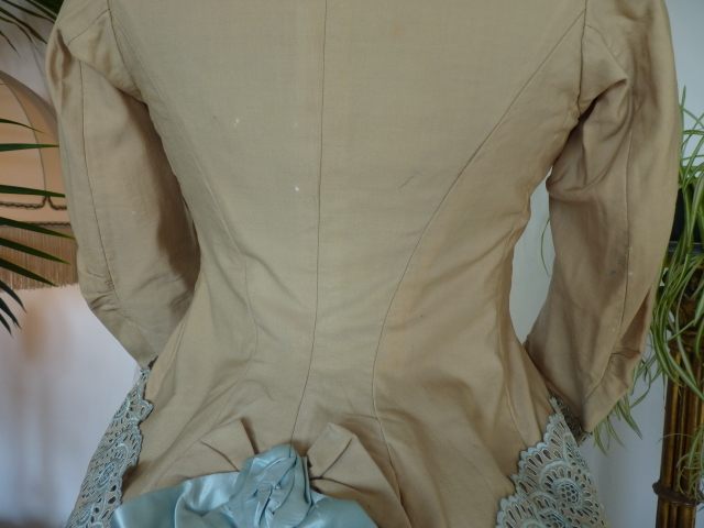 38 antique bustle dress 1884