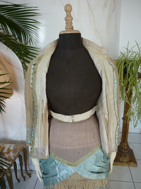 51 antique bustle dress 1884
