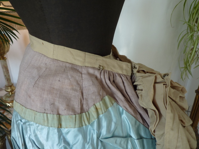 55 antique bustle dress 1884