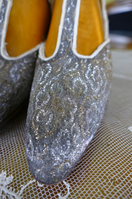 5 antike Flapper Schuhe 1924