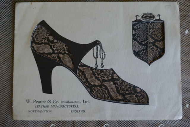 11 antique shoe leather 1928