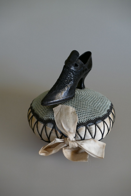 2 antique BALLY sample shoe 1910