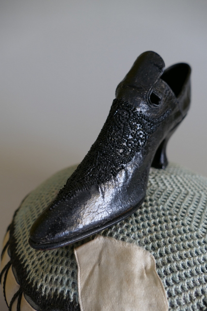 3 antique BALLY sample shoe 1910