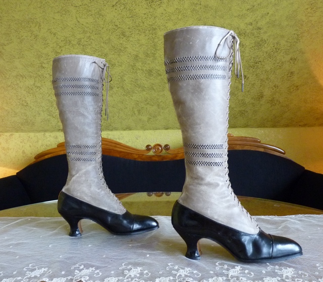 18 antique knee boots 1905