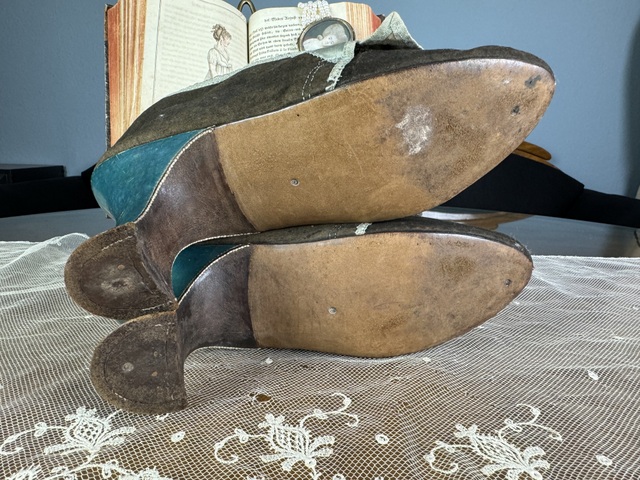 16 antique rococo shoes 1760