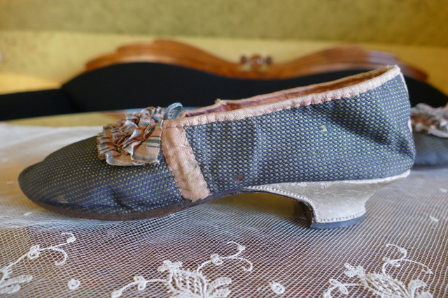 16 antique rococo shoes 1780