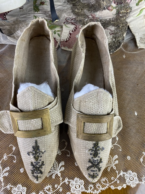 15 antique rococo shoes 1790