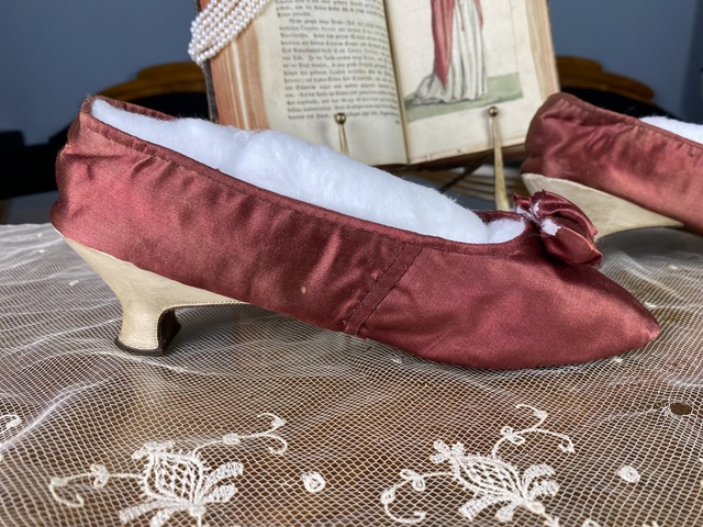 10 antique rococo shoes 1790