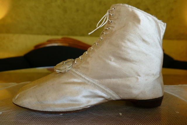 1 antique wedding boots 1818