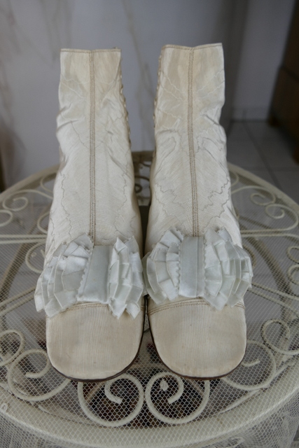 antike Biedermeier Schuhe 1830