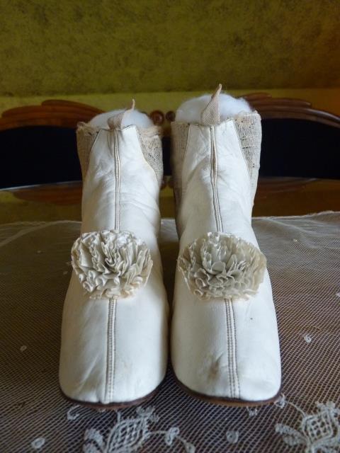 3 antique wedding boots 1845