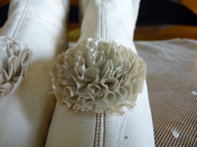 5 antique wedding boots 1845