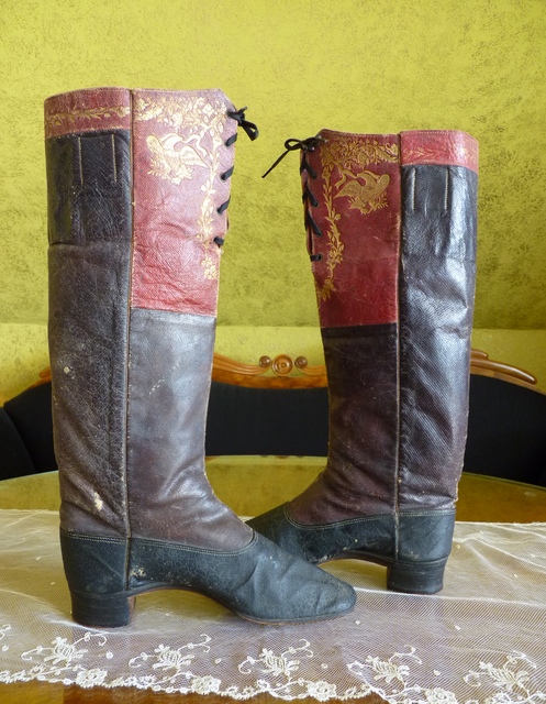 20 antique riding boots 1850