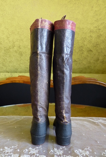 9 antique riding boots 1850