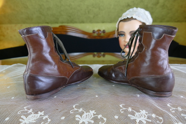 11 antique childrens boots 1860