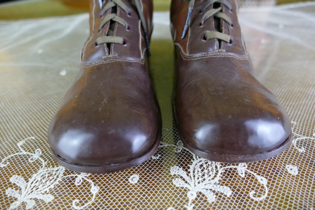 4 antique childrens boots 1860