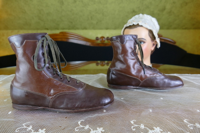 antique childrens boots 1860