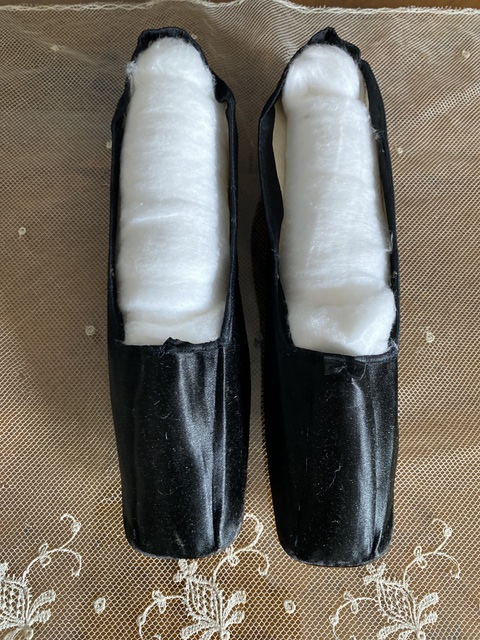 2 antique MEYER slippers 1867