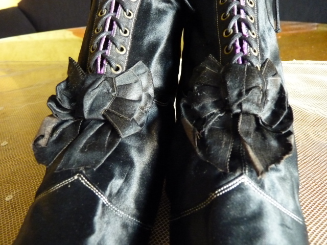 3 antique lace up boots 1867