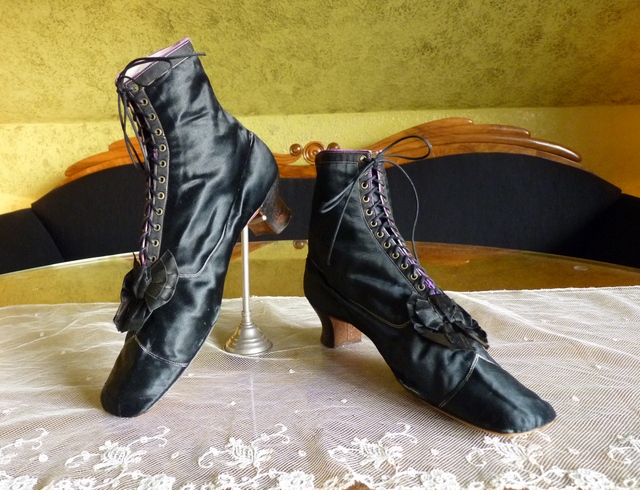 antique lace up boots 1867