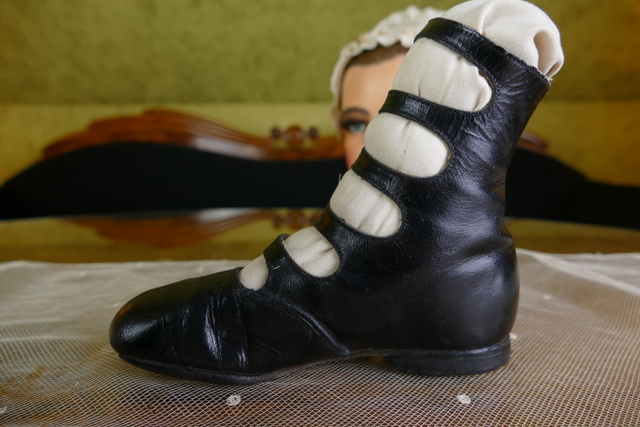 8 antique childrens boots 1880