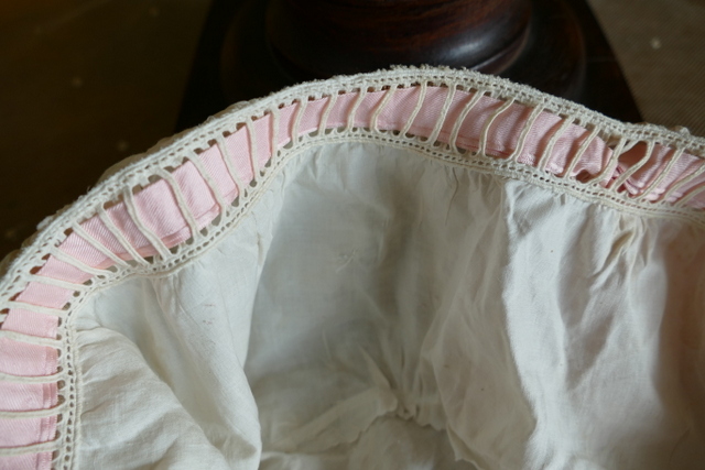 11 antique boudoir bonnet 1910