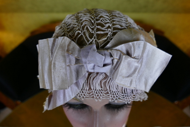 1 antique boudoir bonnet 1928