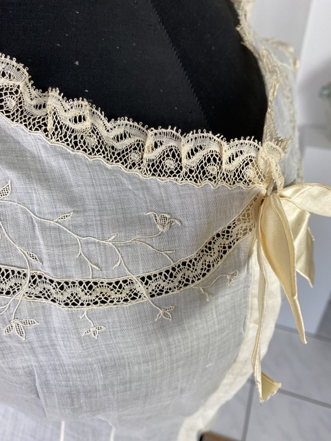 13 antique corset cover 1870