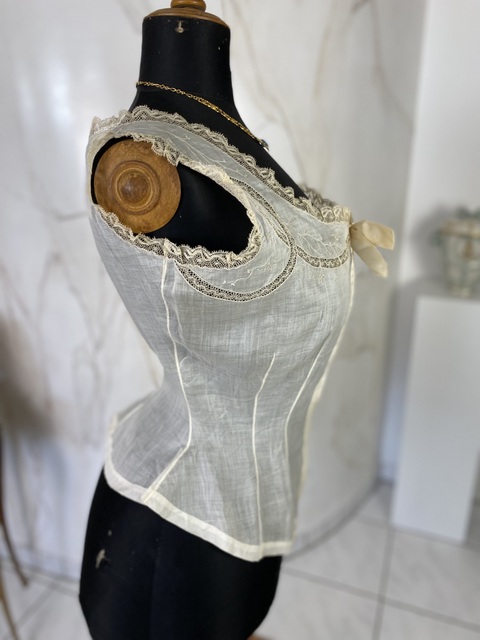 15 antique corset cover 1870