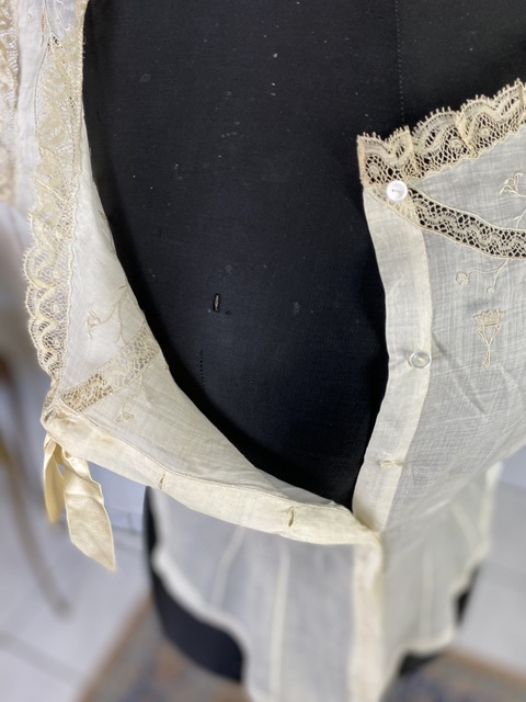 16 antique corset cover 1870