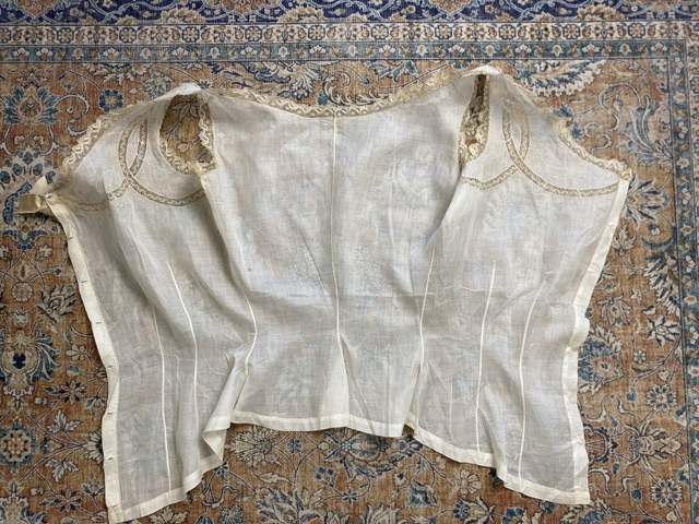 17 antique corset cover 1870
