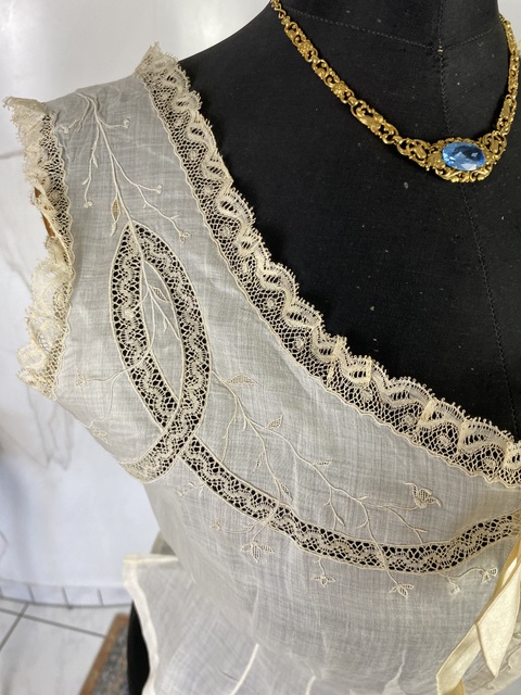 4 antique corset cover 1870