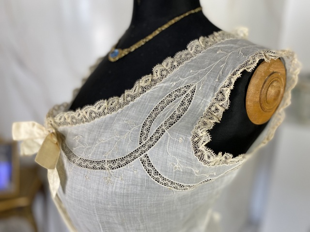 8 antique corset cover 1870