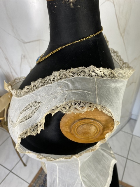 9 antique corset cover 1870