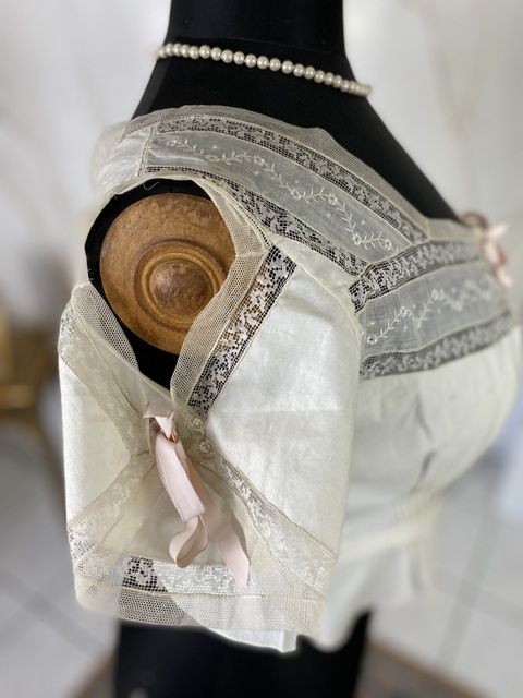 12 antique corset cover 1884