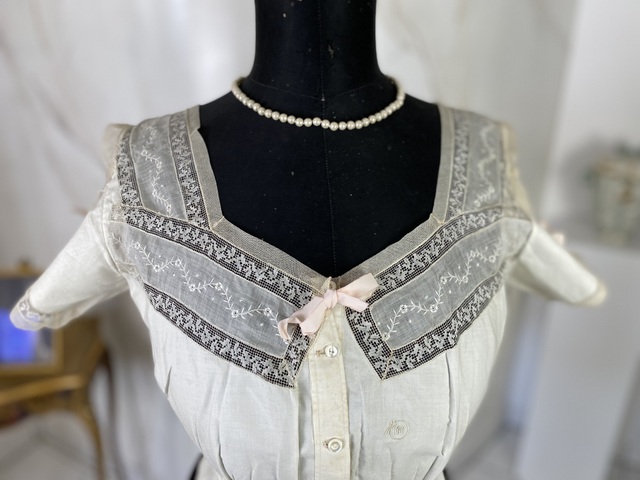 5 antique corset cover 1884