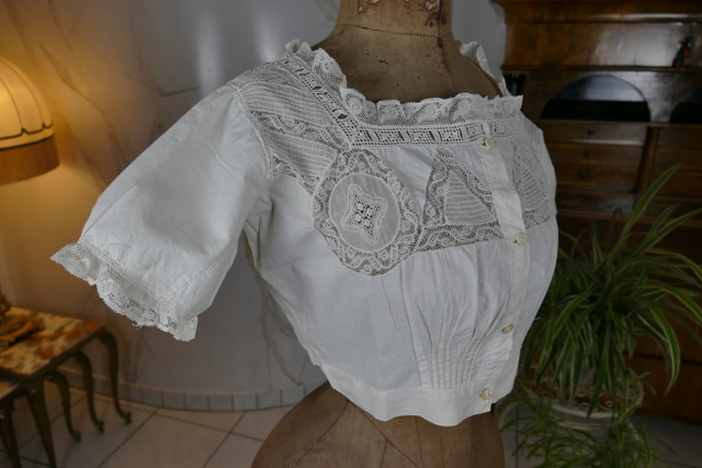 13 antique corset cover 1904
