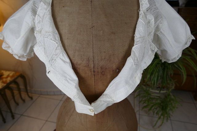 16 antique corset cover 1904