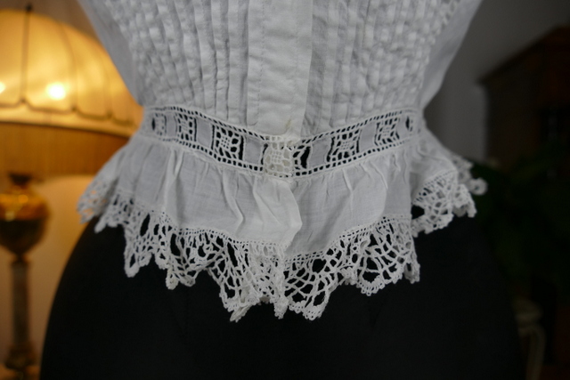 4 antique corset Cover 1906