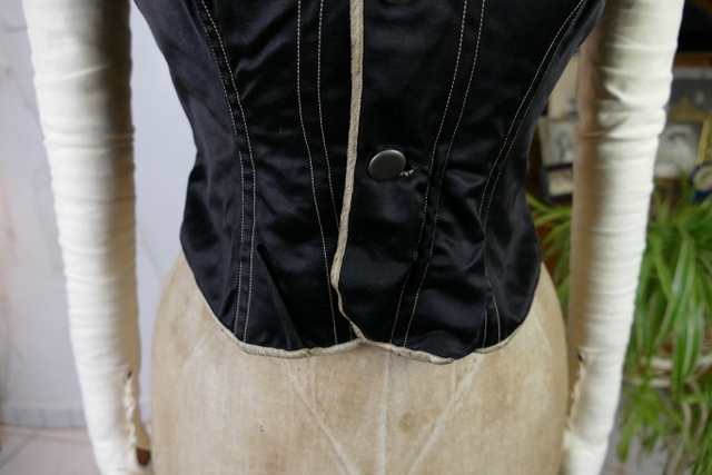 3 antique fetisch corset cover 1910s