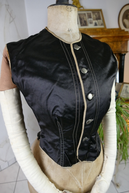 4 antique fetisch corset cover 1910s