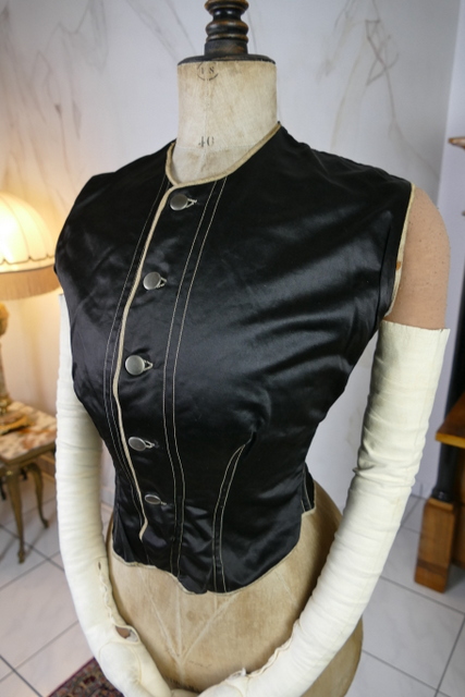 5 antique fetisch corset cover 1910s