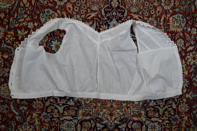 12 antique corset Cover 1916